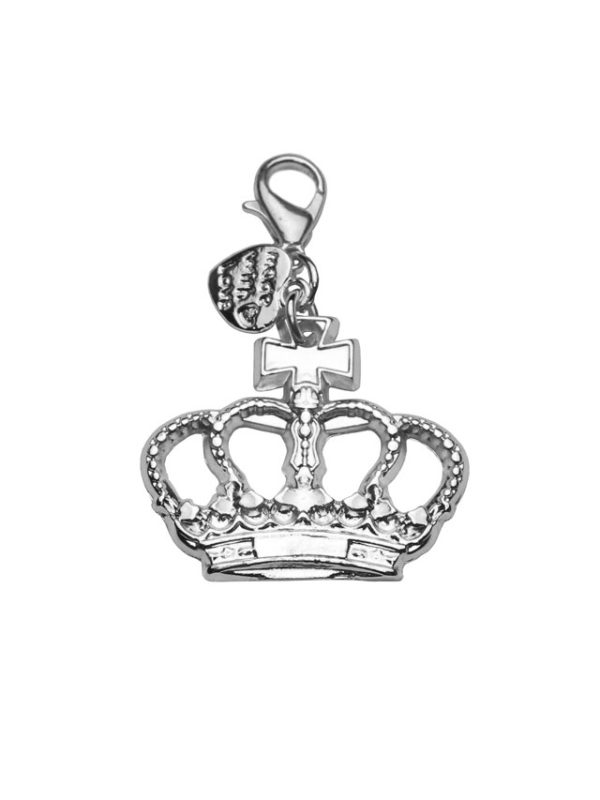 Crown Charm Silver