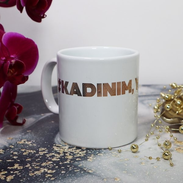 Kadınım, Yaparım Kupa – Beyaz