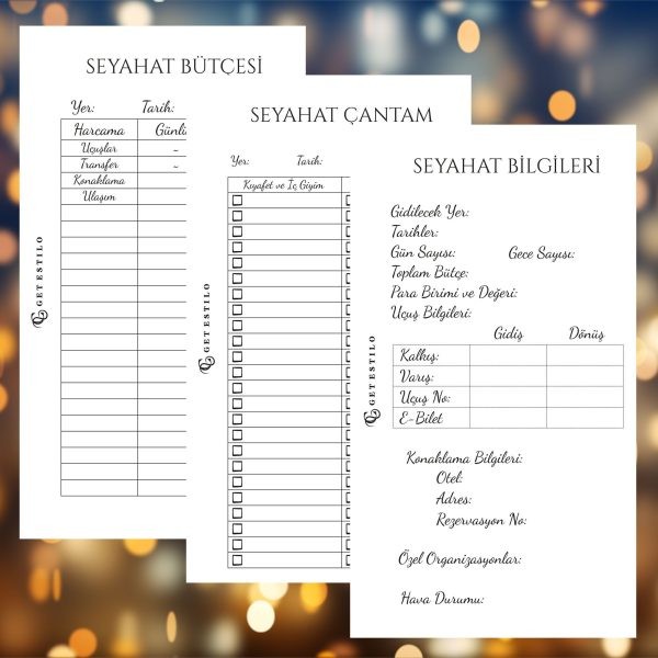 Seyahat Seti – Orta Boy (A6)