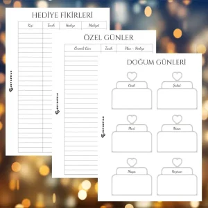 Get Estilo Özel Günler Seti (Dijital PDF)
