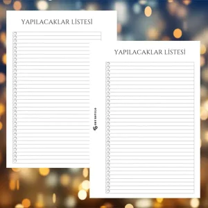 Get Estilo Yapılacaklar Listesi (Dijital PDF)