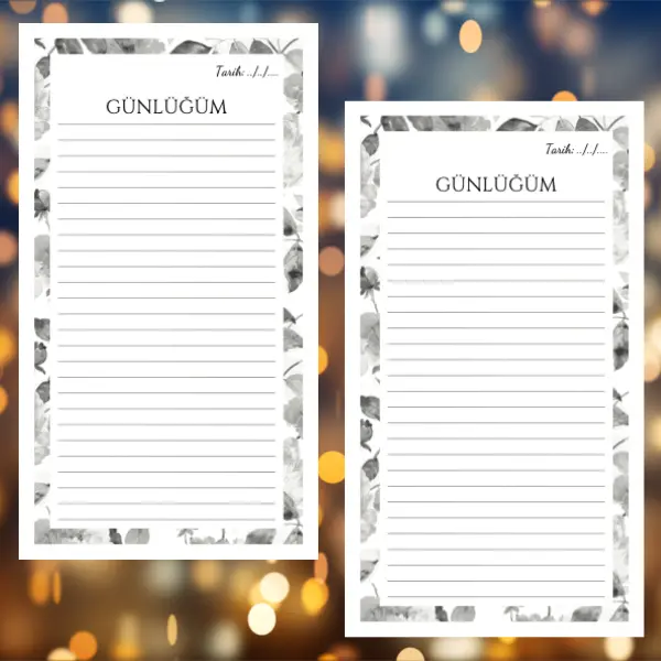 Get Estilo Günlüğüm Seti A6 (Dijital PDF)