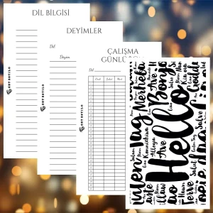 Get Estilo Yabancı Dil Seti A6 (Dijital PDF)